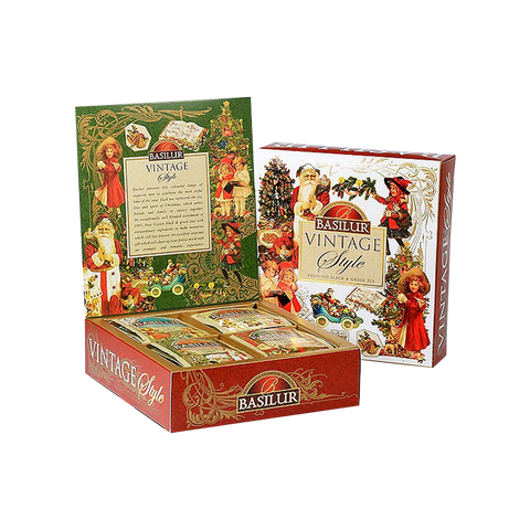Basilur Vintage Assorted Display Gastro Tea Bags 40 pcs