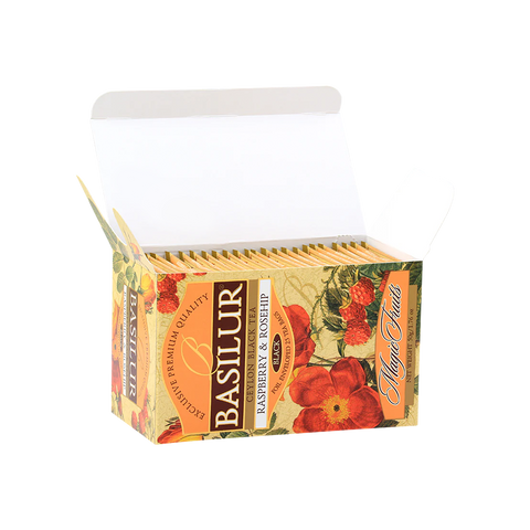 Raspberry & Rosehip in envelopes - 25 x 2 g