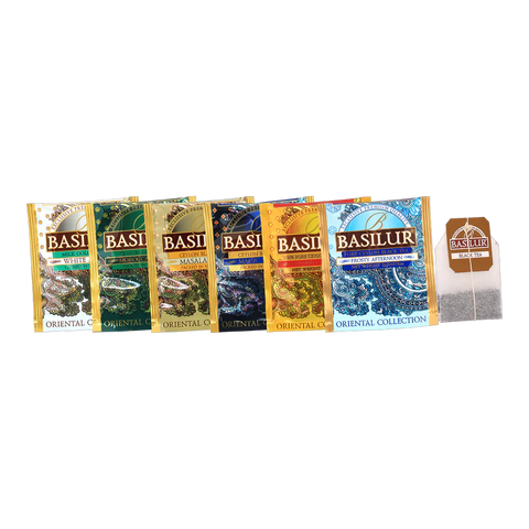 Basilur Tea - Oriental Collection - Giftbox - 60 Enveloped Tea Bag