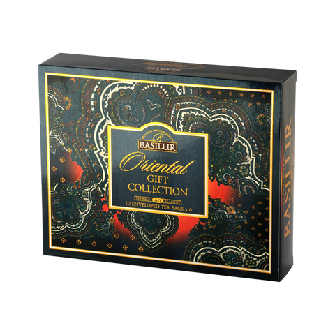Basilur Tea - Oriental Collection - Giftbox - 60 Enveloped Tea Bag
