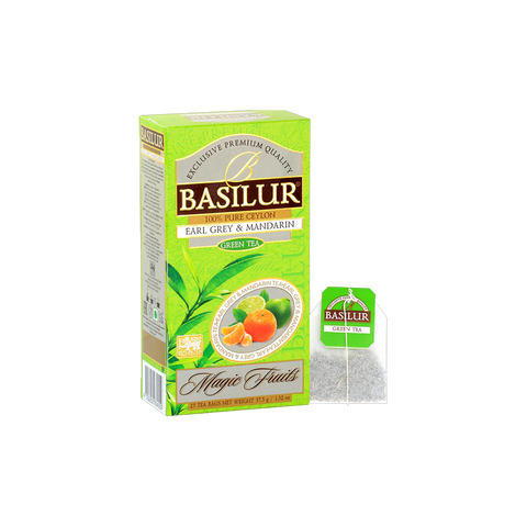 Magic Fruits - Earl Grey & Mandarin - 25 String and Tag Teabags