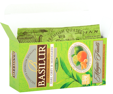 Magic Fruits - Earl Grey & Mandarin - 25 String and Tag Teabags