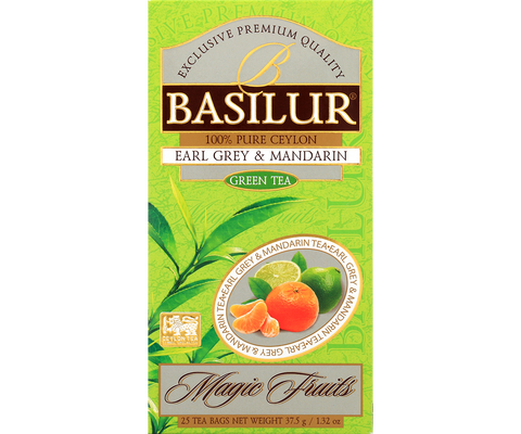 Magic Fruits - Earl Grey & Mandarin - 25 String and Tag Teabags