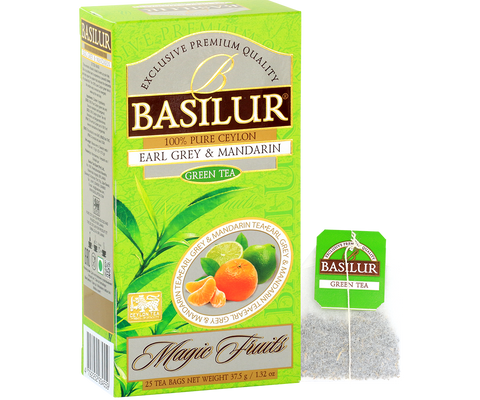Magic Fruits - Earl Grey & Mandarin - 25 String and Tag Teabags