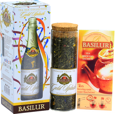 Tea Bar - Gold Splash