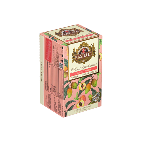 Fruit Infusions - Mango Peach - 20 Enveloped Tea Bags