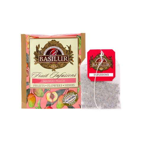 Fruit Infusions - Mango Peach - 20 Enveloped Tea Bags
