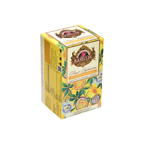 Fruit Infusions - Passion Fruit Orange - 20 Enveloped Tea Bags