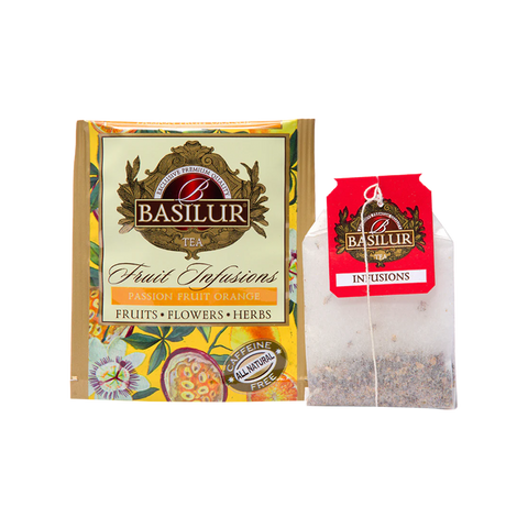 Fruit Infusions - Passion Fruit Orange - 20 Enveloped Tea Bags