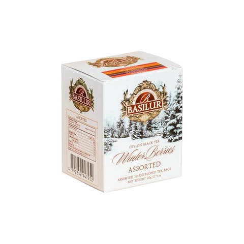 Basilur Winter Berries tea set - 10 x 2 g