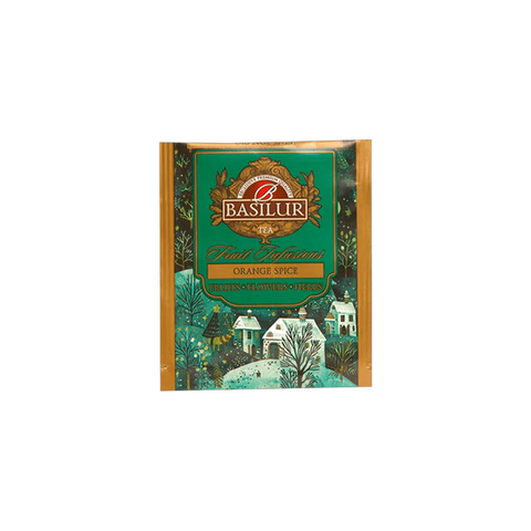 Fruit Infusions - Christmas Flavors - Orange Spice - 20 Enveloped Tea Bags