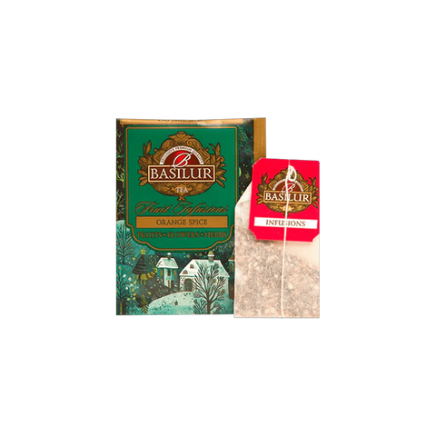Fruit Infusions - Christmas Flavors - Orange Spice - 20 Enveloped Tea Bags