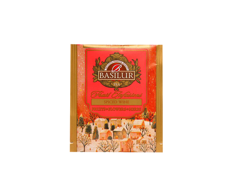 Fruit Infusions - Christmas Flavors - Spiced Wine - 20 Enveloped Tea Bags