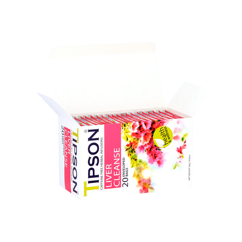 Tipson Herbal Wellness - Liver Cleanse Tea - 20 Enveloped Tea Bags