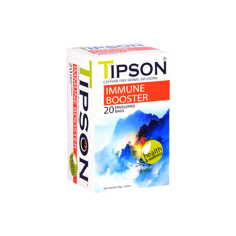 Tipson Herbal Wellness - Immune Booster Tea - 20 Enveloped Tea Bags