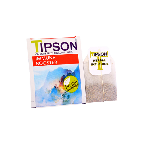 Tipson Herbal Wellness - Immune Booster Tea - 20 Enveloped Tea Bags