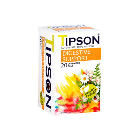 Tipson Herbal Wellness -Digestive Support-20 Enveloped Tea Bags