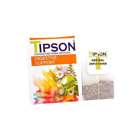Tipson Herbal Wellness -Digestive Support-20 Enveloped Tea Bags