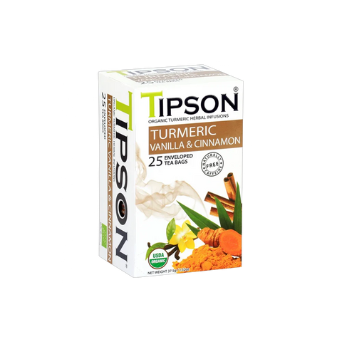 Vanilla&Cinnamon Herbal Tea - 25 Enveloped Tea Bags