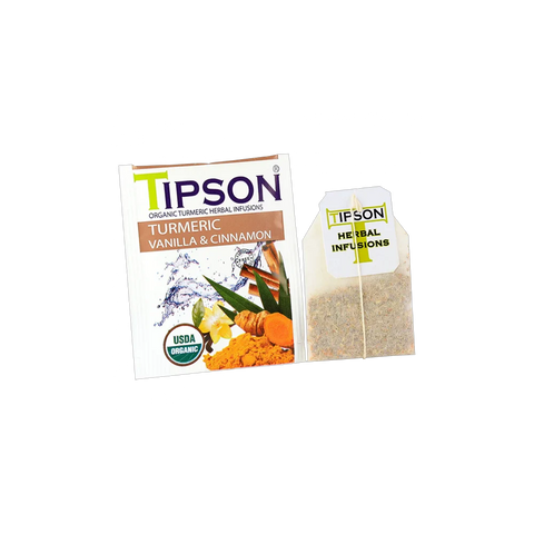 Vanilla&Cinnamon Herbal Tea - 25 Enveloped Tea Bags