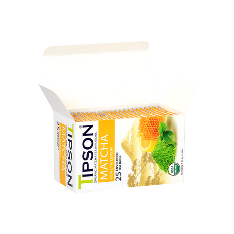 Organic Matcha Honey & Lemon - 25 Enveloped Tea Bags