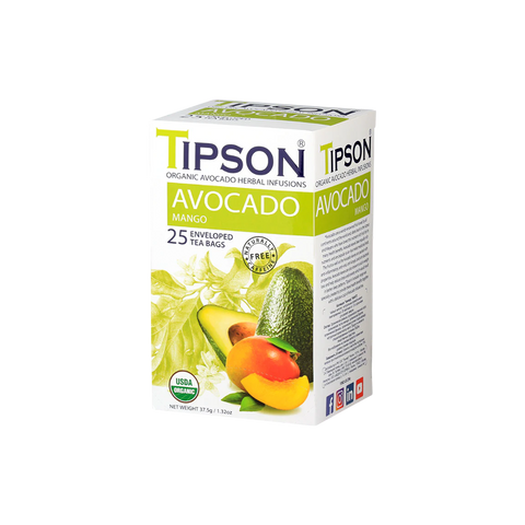Tipson - Avocado Mango in envelopes - 25 x 1.5 g