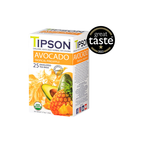 Tipson - Avocado Tropical Pineapple in envelopes - 25 x 1.5 g