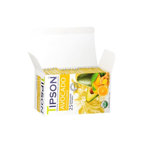 Tipson - Avocado Lemon & Ginger in envelopes - 25 x 1.5 g