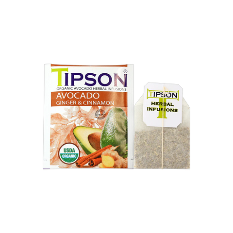 Tipson - Avocado Ginger & Cinnamon in envelopes - 25 x 1.5 g