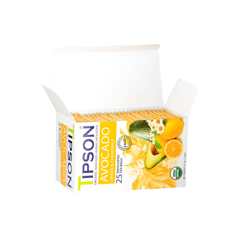 Tipson - Avocado Lemon & Chamomile in envelopes - 25 x 1.5 g